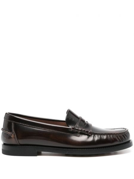 Læder loafers Tod's brun