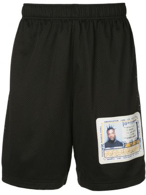 Shorts mit print Supreme schwarz