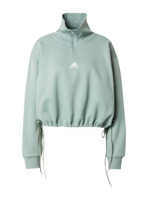 Džemperis oversize Adidas žalia