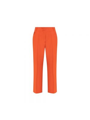 Spodnie Stella Mccartney pomarańczowe