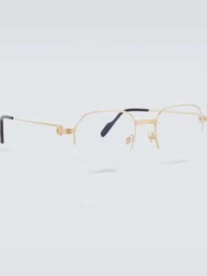 Brilles Cartier Eyewear Collection zelts