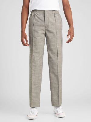 Pantalon plissé Topman gris