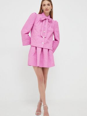 Rövid kabát Custommade rózsaszín