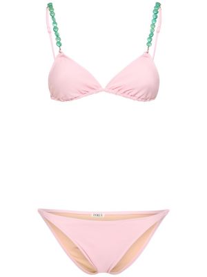 Bikini avec perles Dolla Paris rose