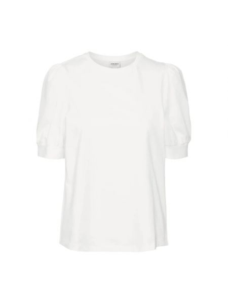 Bluzka koszulowa bawełniana casual Vero Moda biała