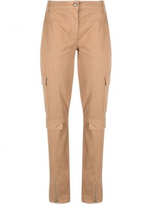 Pantalon slim Semicouture marron