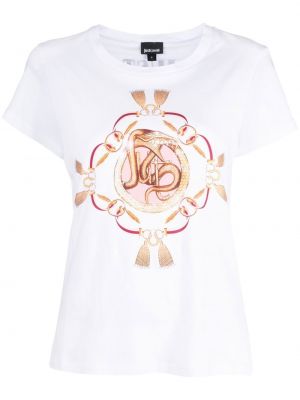 T-shirt Just Cavalli vit