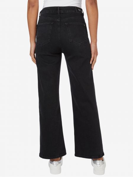 Zvonové džíny Pepe Jeans černé