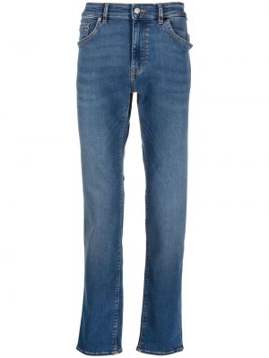 Slim fit skinny fit-jeans Boss blå