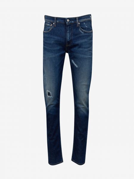 Slim fit skinny fit džínsy Calvin Klein Jeans modrá