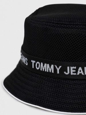 Шапка Tommy Jeans черная
