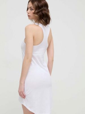 Sukienka mini bawełniana Guess biała