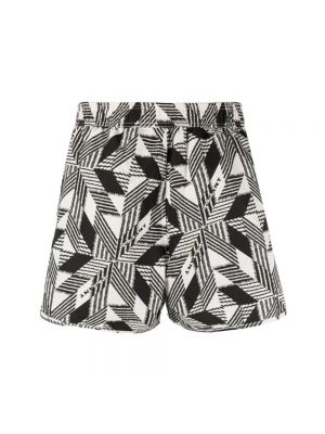 Pantalones cortos con estampado con estampado geométrico Isabel Marant