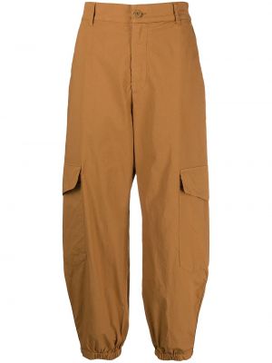 Pantalones de cintura alta Barena marrón