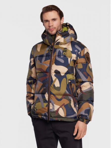 Blauer Vatovaná bunda BLUC02304 006395 Khaki Regular Fit