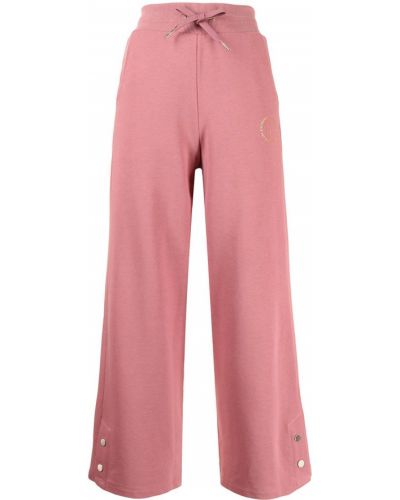 Спортни панталони с принт Armani Exchange розово