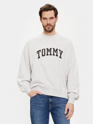 Sweatshirt Tommy Jeans grau