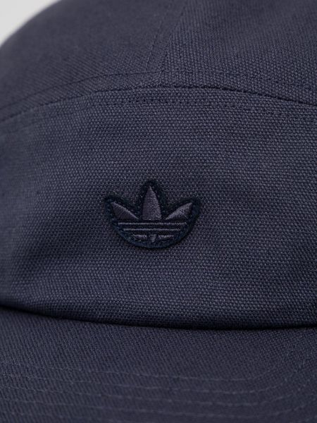 Бавовняна шапка Adidas Originals, синя
