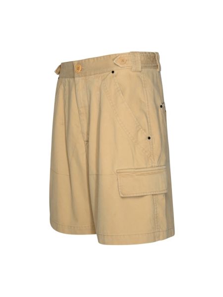 Pantalones cortos cargo de algodón con bolsillos Isabel Marant beige