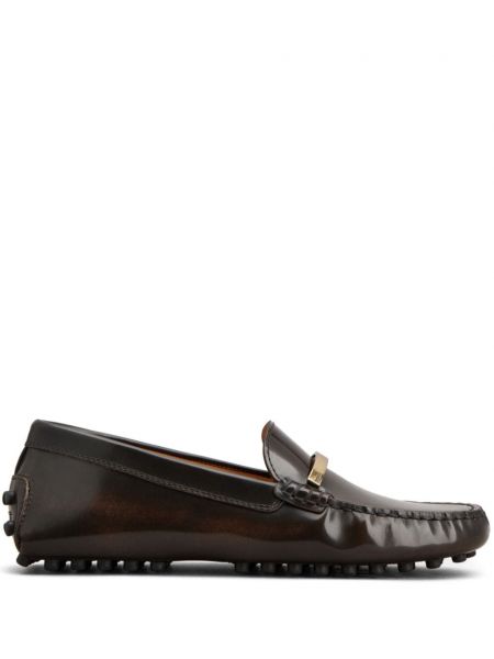 Læder loafers Tod's brun