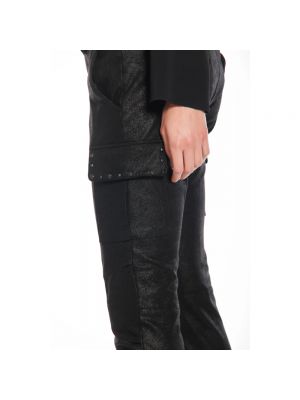 Pantalones chinos de tela jersey Mason's negro