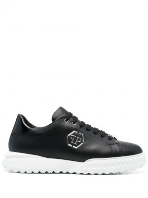 Deri sneaker Philipp Plein siyah