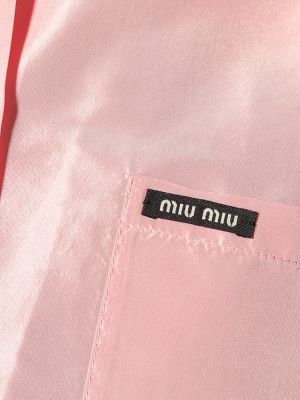 Košulja Miu Miu ružičasta