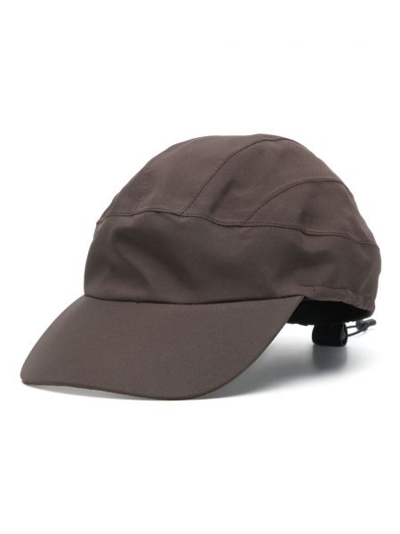 Siuvinėtas kepurė su snapeliu Gr10k ruda