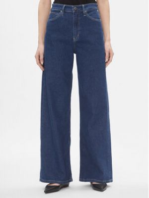 Jeans skinny taille haute slim large Calvin Klein bleu