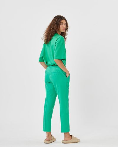 Pantalon plissé Minimum vert