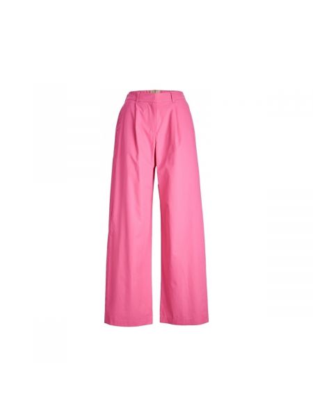 Spodnie relaxed fit Jjxx różowe