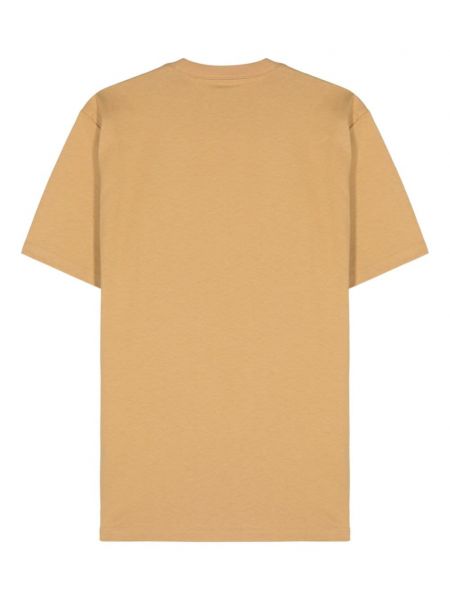 Medvilninis marškinėliai Carhartt Wip geltona