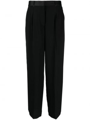 Pantalon large plissé Dkny noir