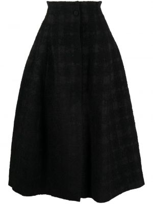 Spódnica tweedowa Rochas czarna