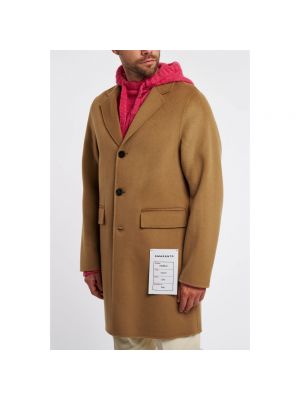 Abrigo de lana Amaránto marrón