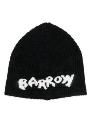 Haftowana czapka Barrow czarna