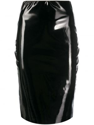 Falda midi ajustada Alchemy negro