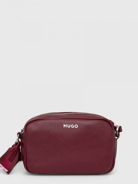 Bordowa torba na ramię Hugo