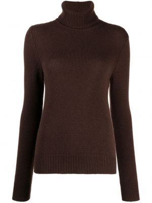 Kašmírový sveter Ralph Lauren Collection hnedá