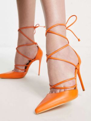Туфли на каблуке Truffle Collection оранжевые