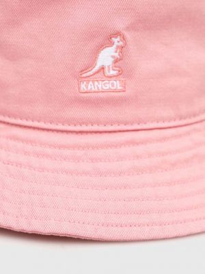 Bavlněný čepice Kangol růžový