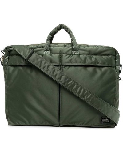 Τσάντα laptop Porter-yoshida & Co. πράσινο