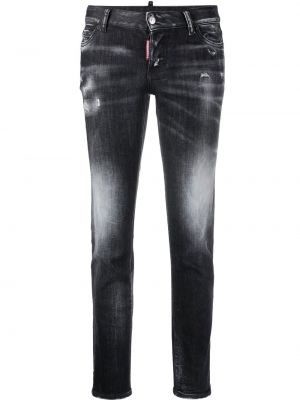 Straight leg-jeans Dsquared2 svart