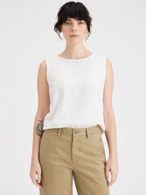 Camisa sin mangas Dockers blanco
