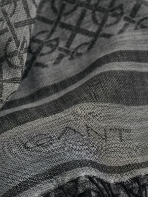 Gyapjú sál Gant fekete