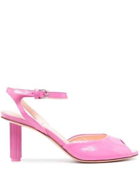 Kožne sandale Agl ružičasta