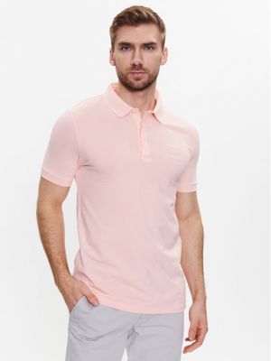 Polo majica Boss roza