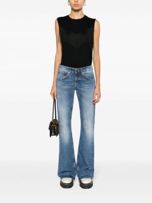 Jeans bootcut taille basse Dondup