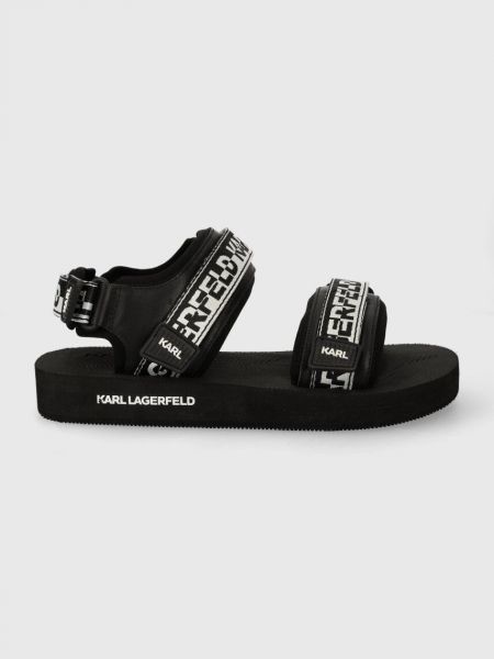 Černé sandály Karl Lagerfeld