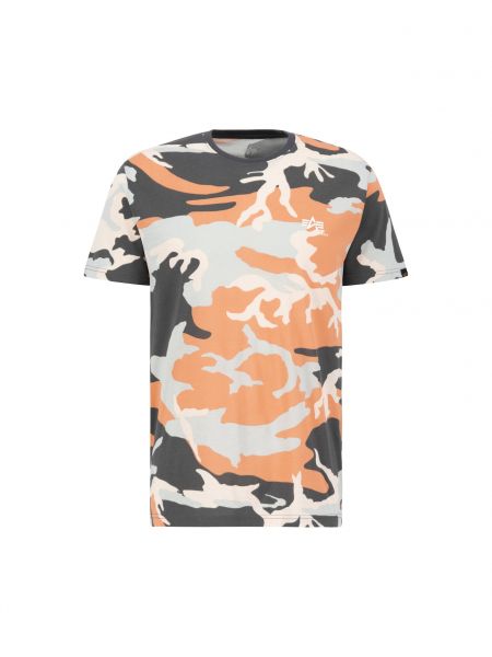 T-shirt Alpha Industries orange